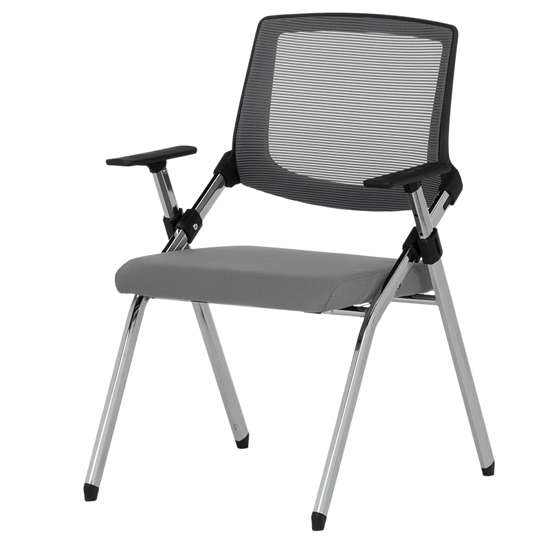 Сгъваем посетителски офис стол Carmen 1704 сив